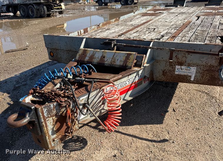 image for item DK7440 2007 Interstate 20DTA equipment trailer