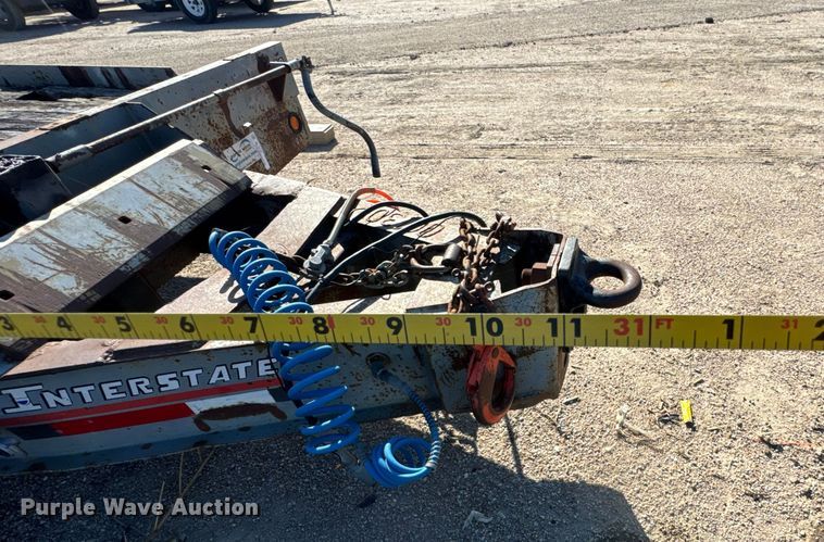image for item DK7440 2007 Interstate 20DTA equipment trailer