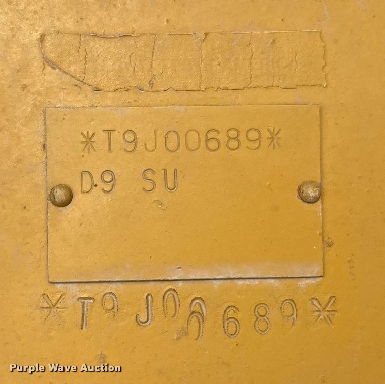 image for item DO1245 1997 Caterpillar D9R dozer