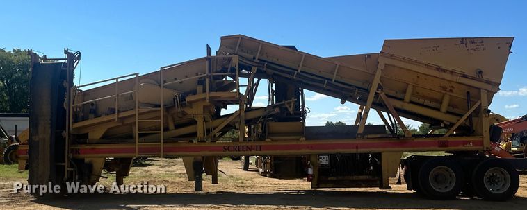 image for item DO1247 Construction Equipment Company Roadrunner Screen It screening plant