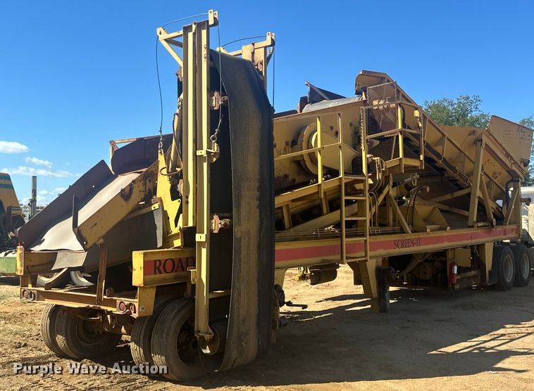 image for item DO1247 Construction Equipment Company Roadrunner Screen It screening plant