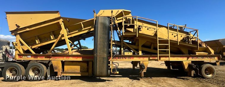 image for item DO1247 Construction Equipment Company Roadrunner Screen It screening plant