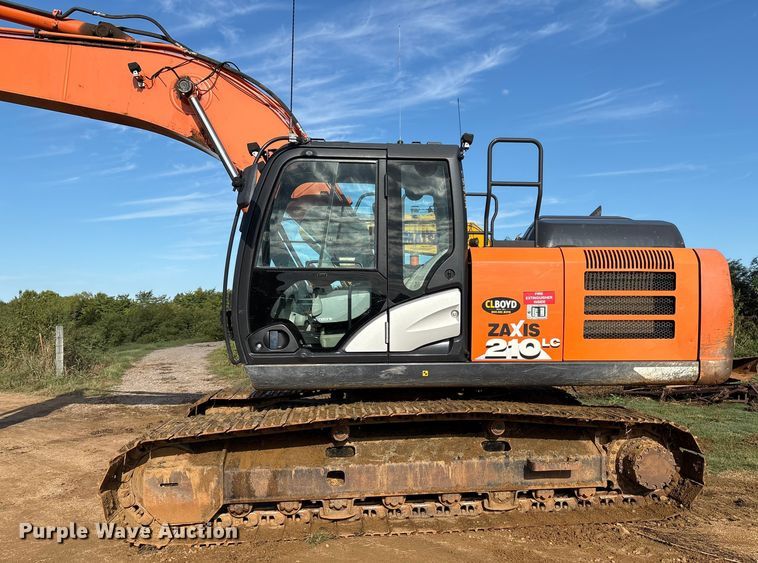 image for item DO1250 2019 Hitachi Zaxis 210LC-6N excavator