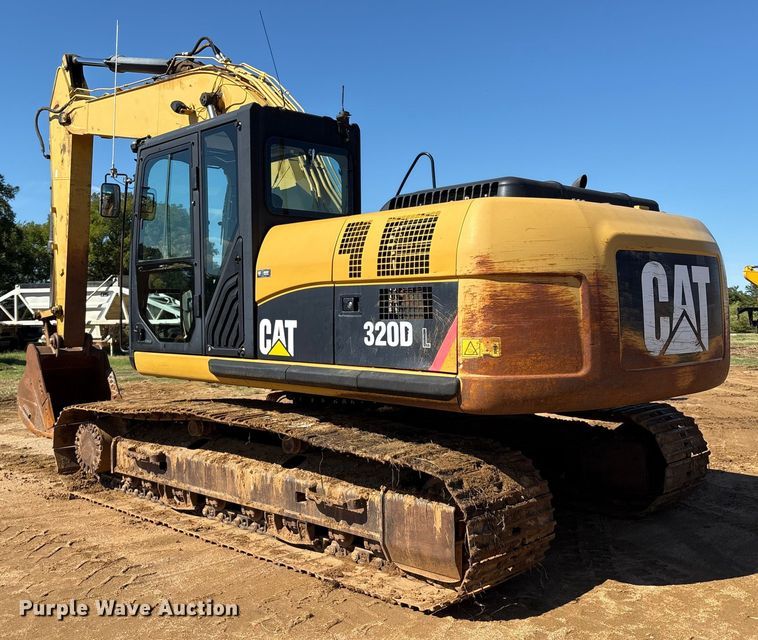 image for item DO1252 2011 Caterpillar 320D L excavator