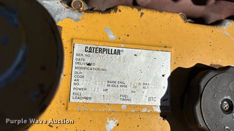 image for item DO1252 2011 Caterpillar 320D L excavator