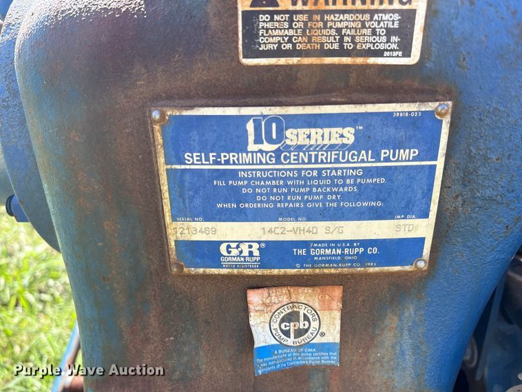 image for item DO1253 Wisconsin VH4DI pump