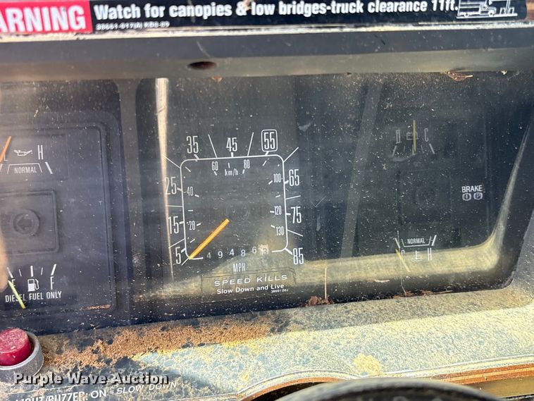 image for item DO1257 1990 Ford E350 box truck