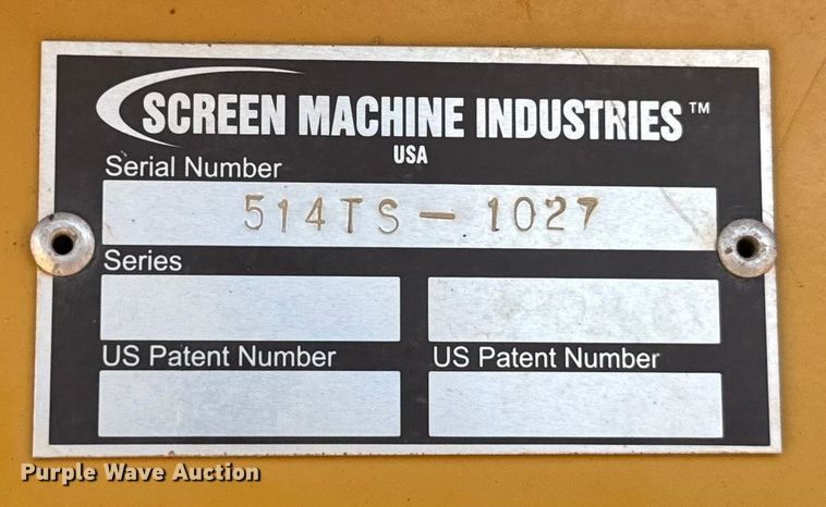 image for item DO1264 Screen Machine Industries Spyder 514TS screening plant