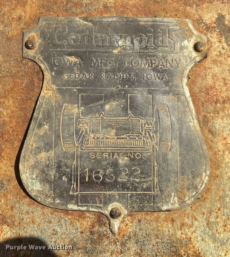 image for item DO1265 Cedarapids crushing plant