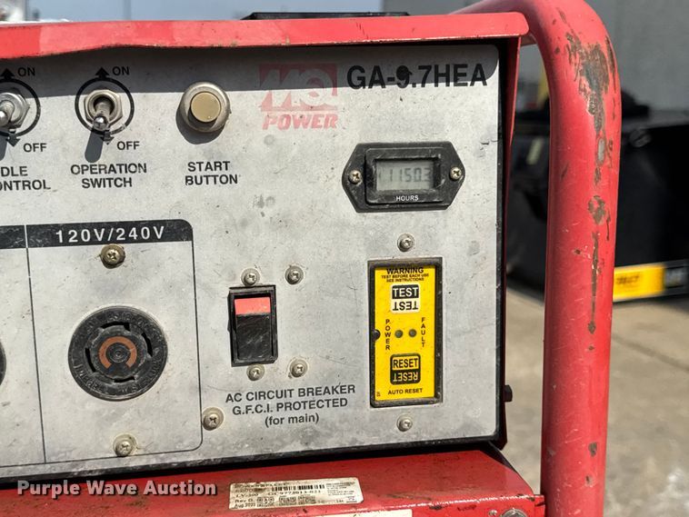 image for item DO2252 MQ Power GA-9.7H generator