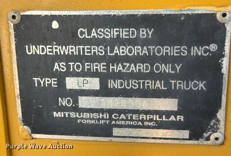 image for item DO2253 Caterpillar GPL40 forklift