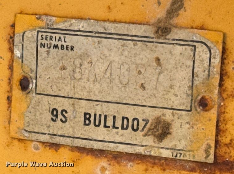 image for item DO2256 1973 Caterpillar D9G dozer