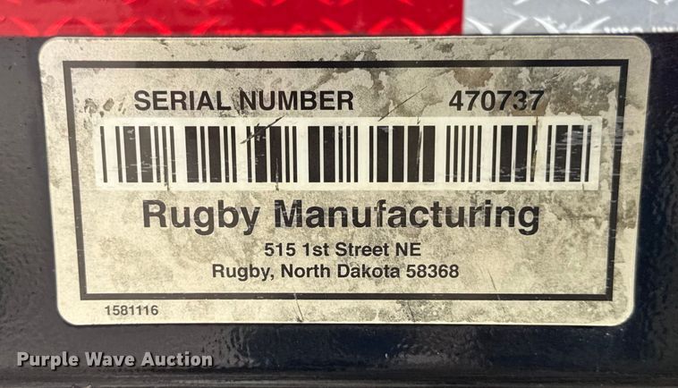 image for item DO2277 Rugby Manufacturing flat bed