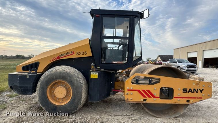 image for item DO2317 Sany SSR120C-8 single drum vibratory roller