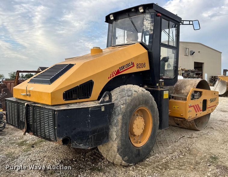 image for item DO2317 Sany SSR120C-8 single drum vibratory roller