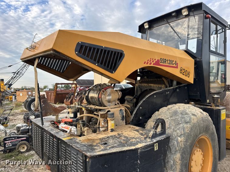 image for item DO2317 Sany SSR120C-8 single drum vibratory roller