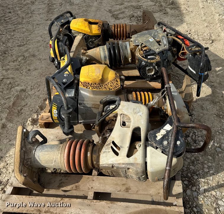 image for item DO2325 (4) plate compactors