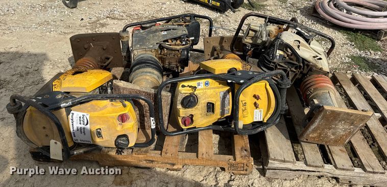 image for item DO2325 (4) plate compactors