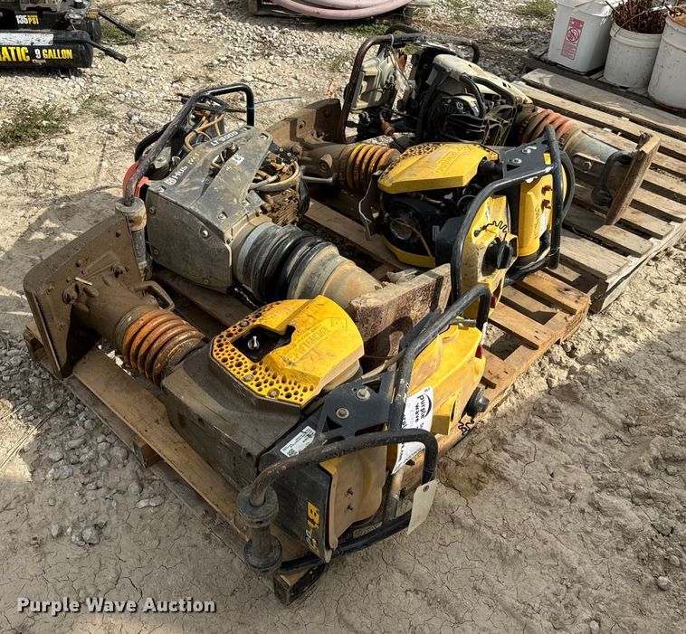 image for item DO2325 (4) plate compactors