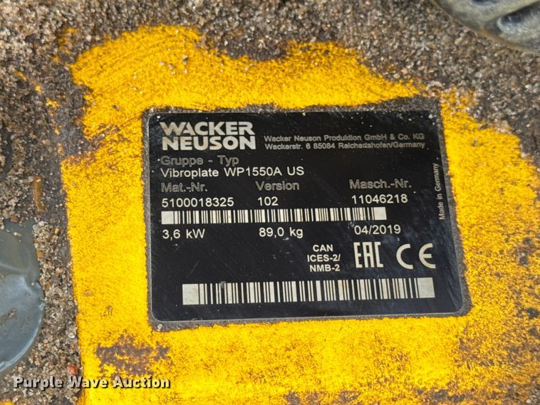 image for item DO2328 (5) plate compactors