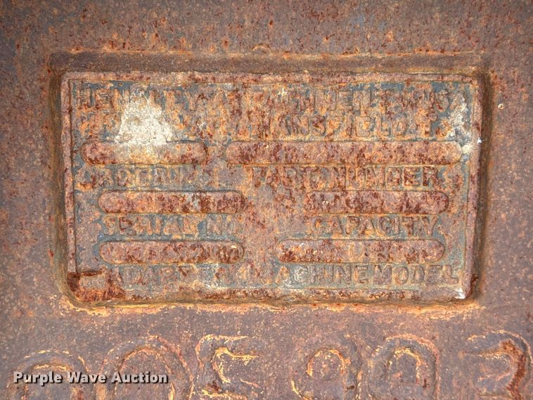 image for item DO2342 Hensley excavator bucket