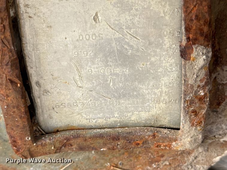 image for item DO2344 Geith excavator quick attach