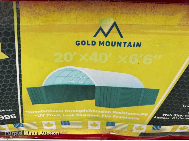 image for item DO2352 Gold Mountain truss arch storage shelter  