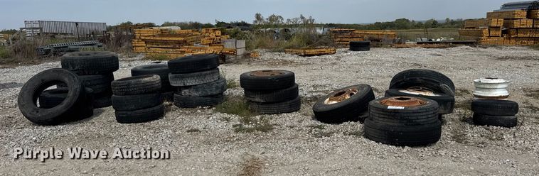 image for item DO2353 Approximately 27 tires and wheels