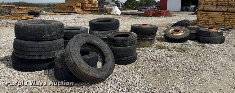 image for item DO2353 Approximately 27 tires and wheels