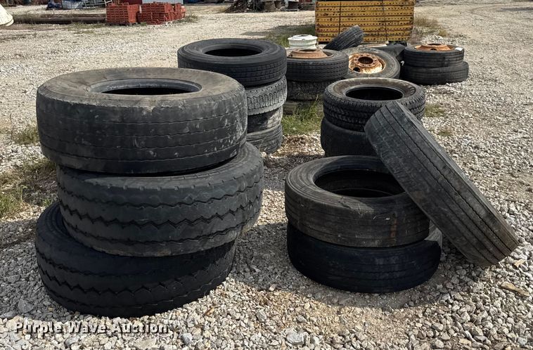 image for item DO2353 Approximately 27 tires and wheels