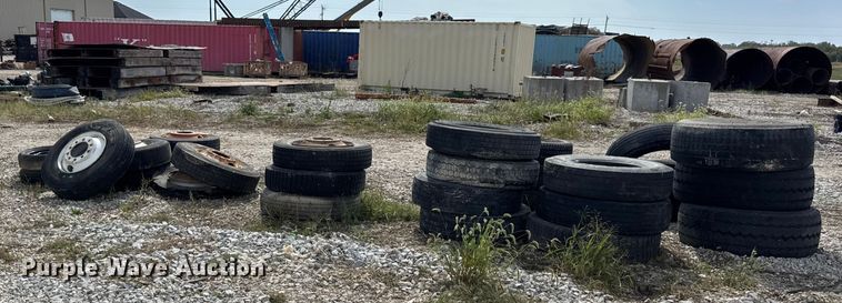 image for item DO2353 Approximately 27 tires and wheels