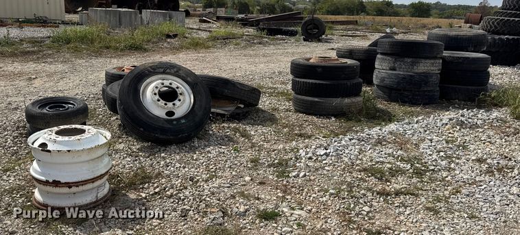 image for item DO2353 Approximately 27 tires and wheels