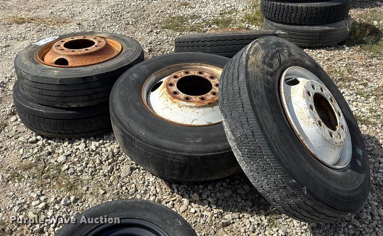 image for item DO2353 Approximately 27 tires and wheels