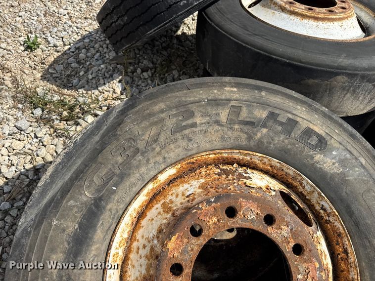 image for item DO2353 Approximately 27 tires and wheels