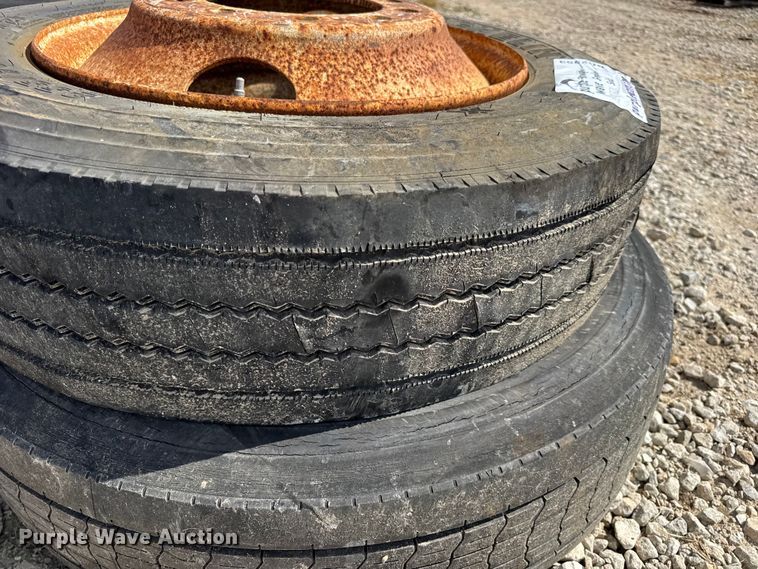 image for item DO2353 Approximately 27 tires and wheels