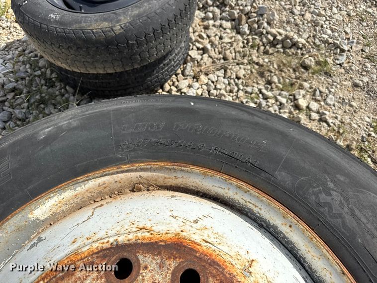 image for item DO2353 Approximately 27 tires and wheels