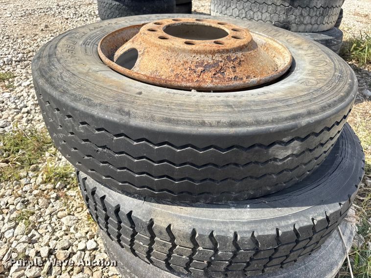 image for item DO2353 Approximately 27 tires and wheels