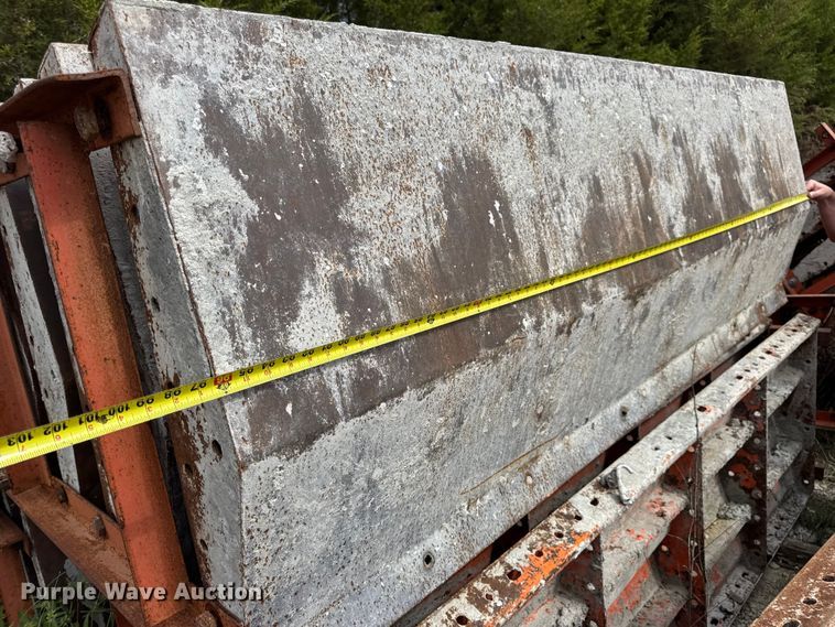 image for item DO2354 (76) barrier wall concrete forms