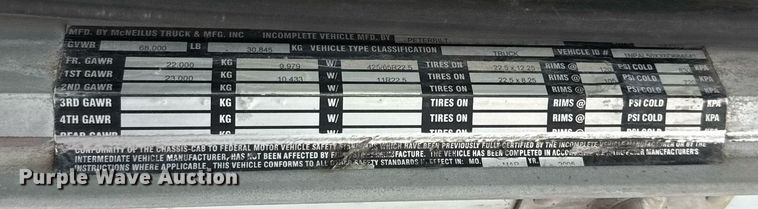 image for item DP6143 2006 Peterbilt 357 volumetric concrete mixer truck