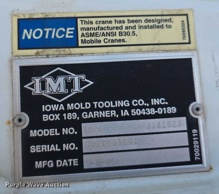 image for item DP8840 2005 Chevrolet 3500 Ext. Cab utility / service truck