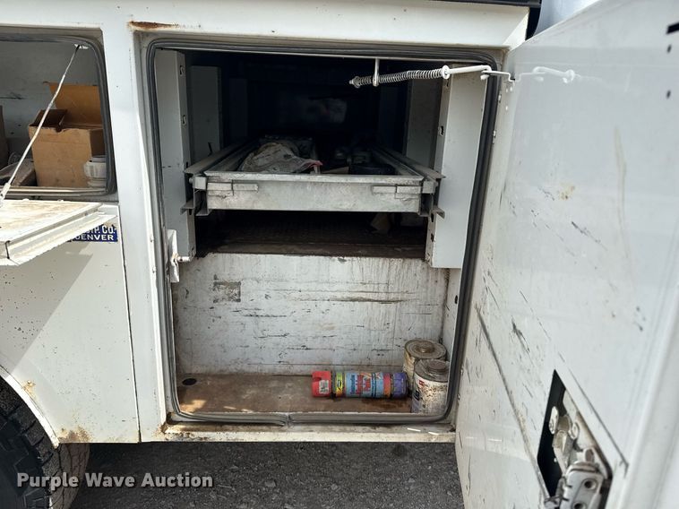 image for item DS3778 2013 Ford F250 Super Duty SuperCab utility bed pickup truck