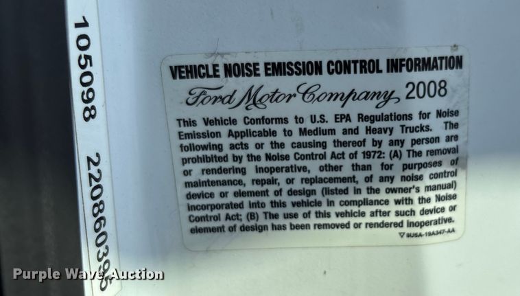 image for item DU1320 2008 Ford F350 Super Duty bucket truck