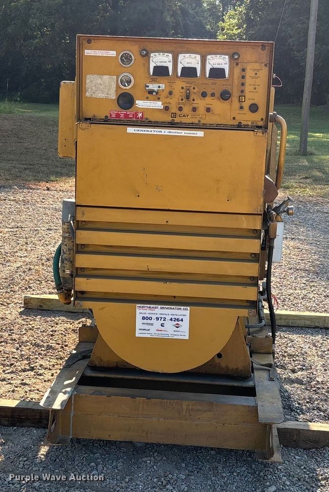 image for item DU1323 Caterpillar 3408 generator