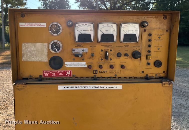 image for item DU1323 Caterpillar 3408 generator