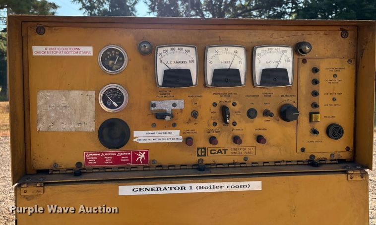 image for item DU1323 Caterpillar 3408 generator