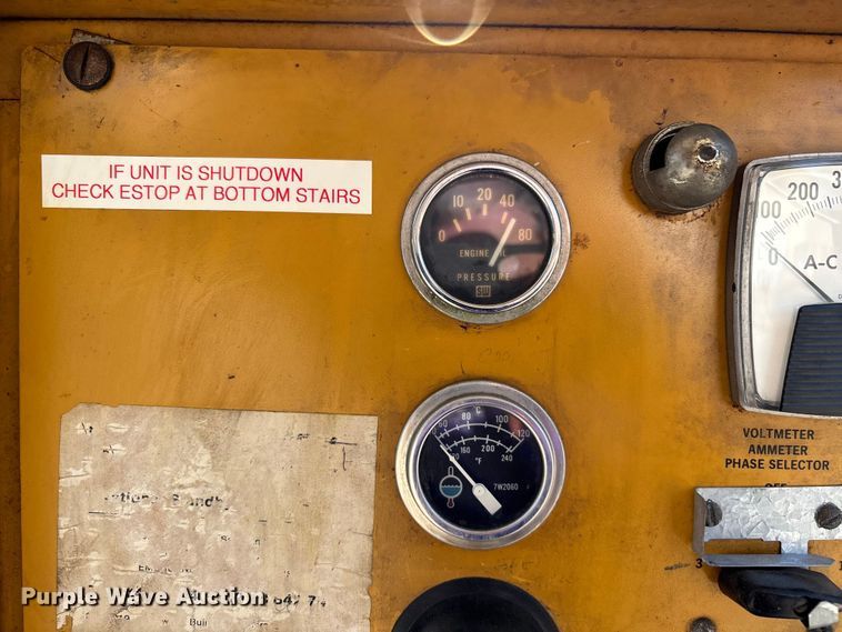 image for item DU1323 Caterpillar 3408 generator