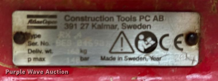 image for item DU1332 Atlas Copco RX4 breaker