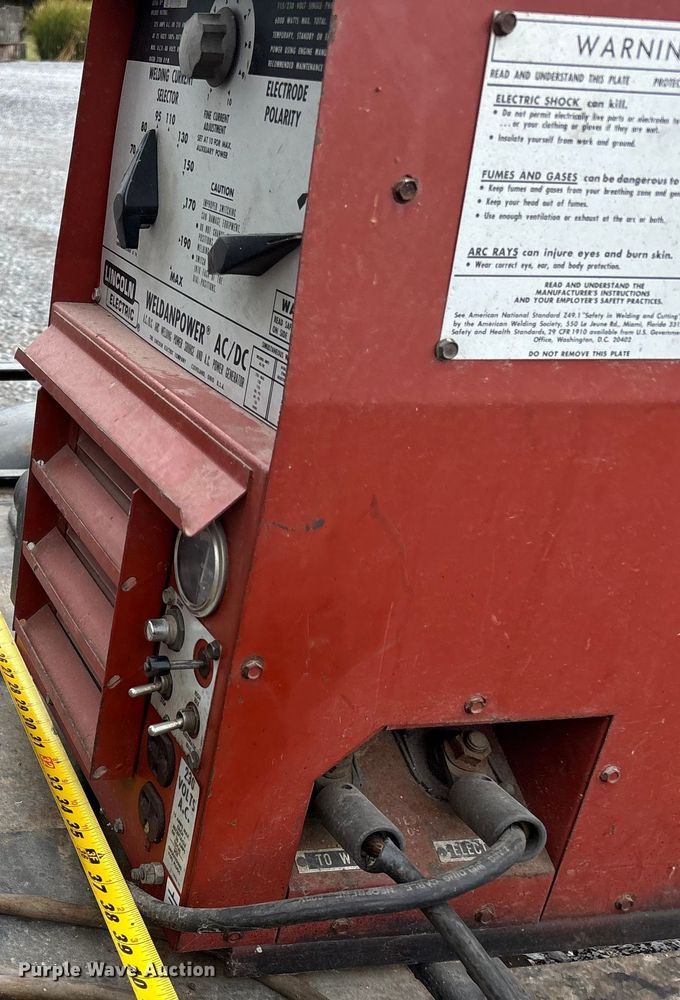 image for item DU1333 Lincoln welder/generator