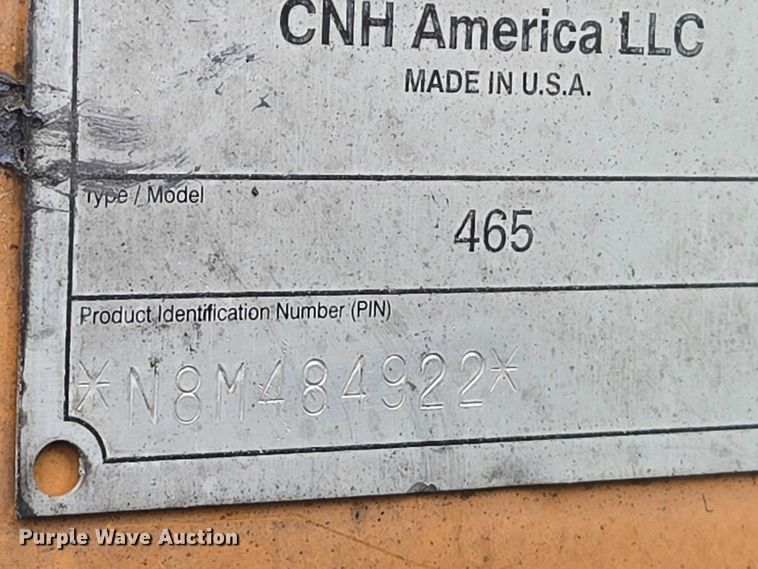 image for item DU6875 2008 Case 465 skid steer loader
