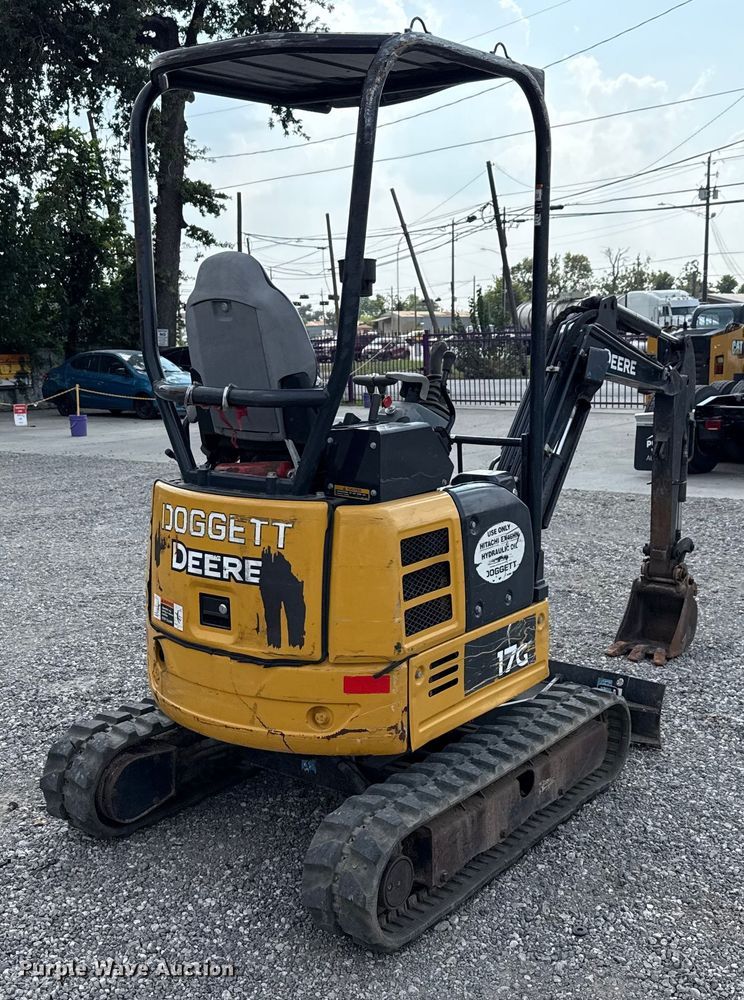 EXCAVADORA 2018 JOHN DEERE 17G